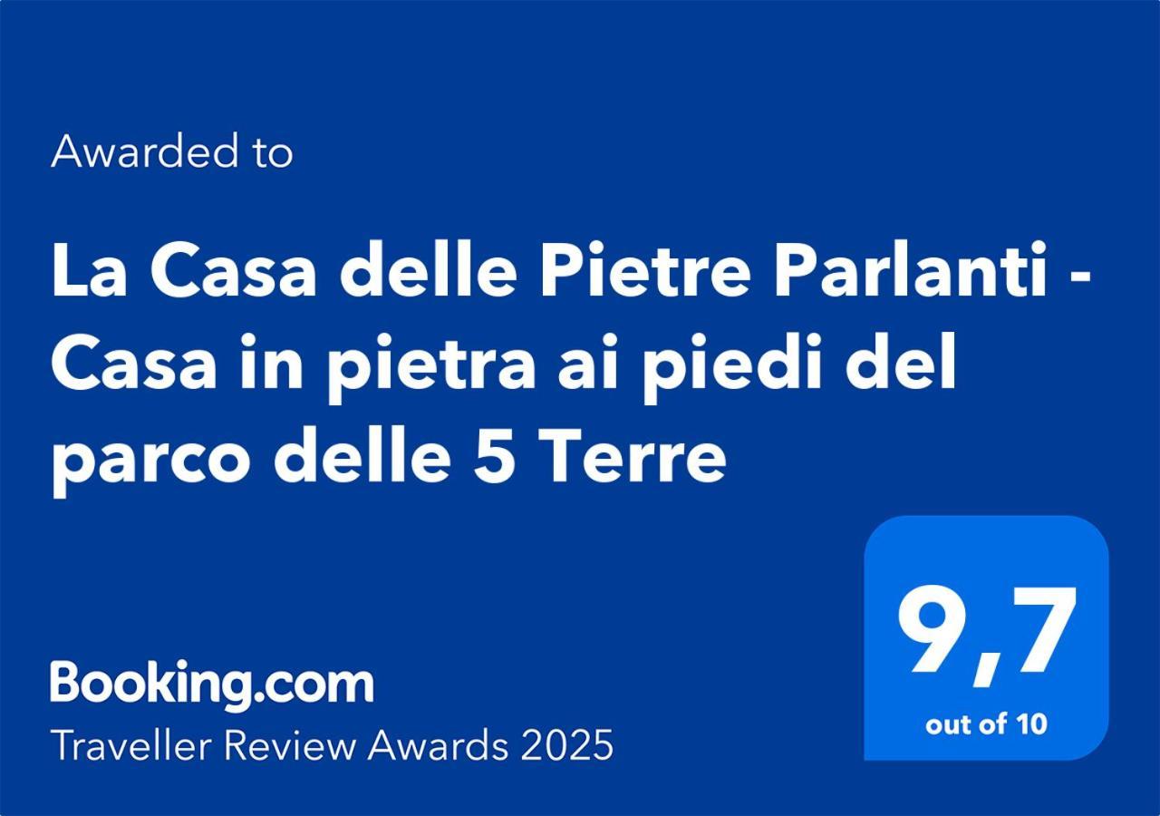 Biassa La Casa Delle Pietre Parlanti - Casa In Pietra Ai Piedi Del Parco Delle 5 Terre B&B 외부 사진